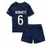Billige Paris Saint-Germain Marco Verratti #6 Hjemmetrøye Barn 2022-23 Kortermet (+ korte bukser)